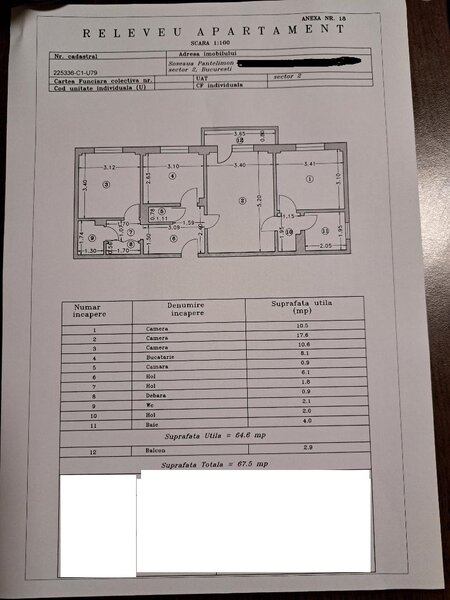 Iancului x Pantelimon, langa Casa Magica, metroul Iancului la 12min.